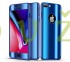 360° kryt zrkadlový iPhone 7 Plus/8 Plus - modrý